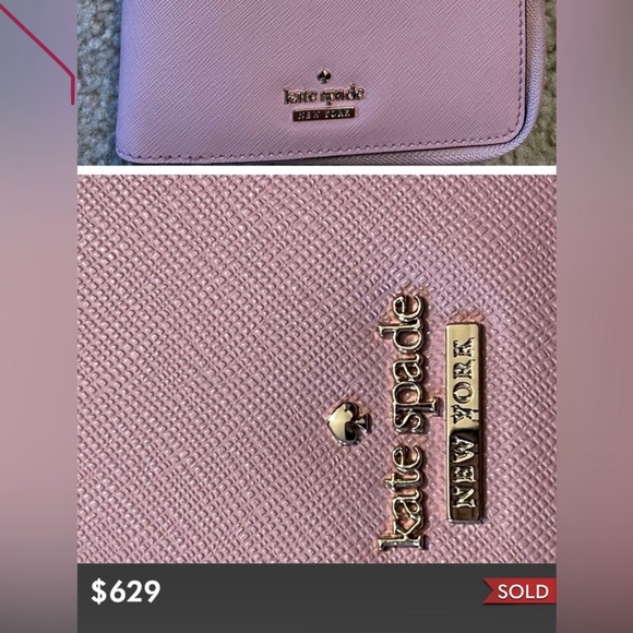 Kate Spade Pink Bonnet agenda + 2025 Kate Spade calendar refill - Picture 11 of 11